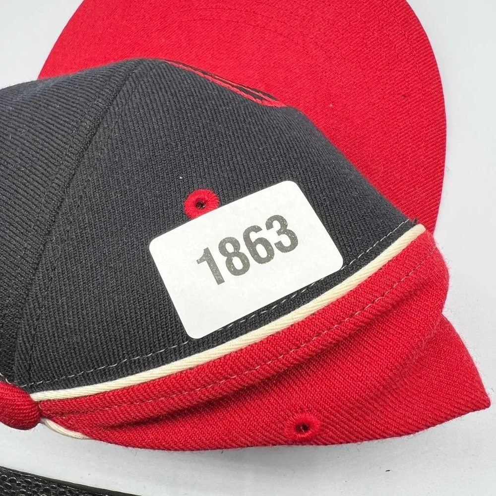 Air Jordan 23 Red Black 7 7/8 Jumpman Hat Fitted‎ Cap Men